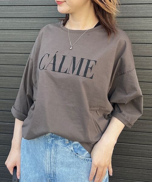 Rouge vif la cle / ルージュ・ヴィフ ラクレ Tシャツ | 【MICA&DEAL /マイカアンドディール】CALMEプリントロンT | 詳細20