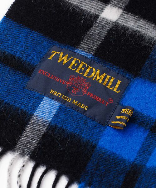 Rouge vif la cle / ルージュ・ヴィフ ラクレ マフラー・ショール・スヌード・ストール | 【TWEEDMILL/ツイードミル】チェック柄ストール【予約】 | 詳細26