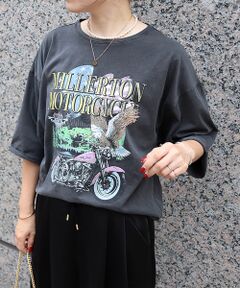 【MICA&DEAL×GOOD ROCK SPEED】ロックT / 5分袖 /