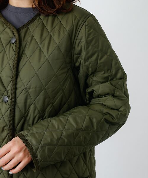 Rouge vif la cle / ルージュ・ヴィフ ラクレ アウター | 【BARBOUR/バブアー】ROUND COLLAR QUILT / キルティン | 詳細16