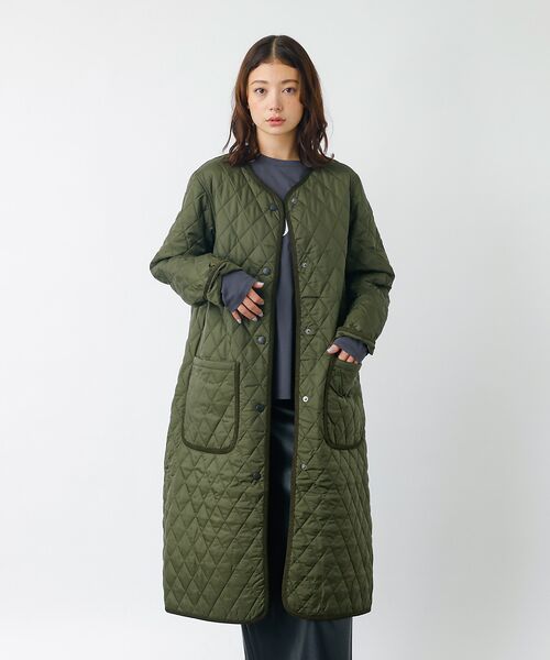 Rouge vif la cle / ルージュ・ヴィフ ラクレ アウター | 【BARBOUR/バブアー】ROUND COLLAR QUILT / キルティン | 詳細8