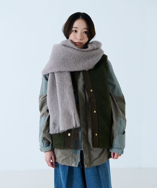 Rouge vif la cle / ルージュ・ヴィフ ラクレ ベスト | 【BARBOUR/バブアー】DULSIE LINER / ボアベスト / WEB | 詳細20