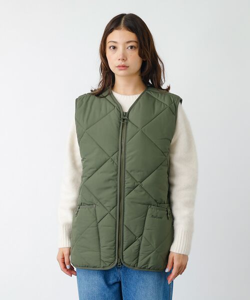 Rouge vif la cle / ルージュ・ヴィフ ラクレ ブルゾン | 【BARBOUR/バブアー】QUILTED GILET / キルティングベスト | 詳細8