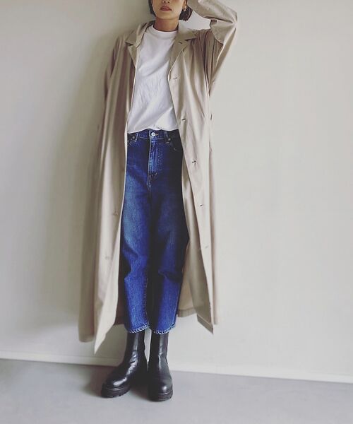 Rouge vif la cle / ルージュ・ヴィフ ラクレ デニムパンツ | 【woadblue /ウォードブルー】SAROEL LOOSE DENIM / | 詳細11