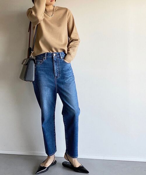 Rouge vif la cle / ルージュ・ヴィフ ラクレ デニムパンツ | 【woadblue /ウォードブルー】SAROEL LOOSE DENIM / | 詳細5