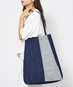 【157×WOADBLUE】デニムトートバッグ / DENIM TIE TOTE