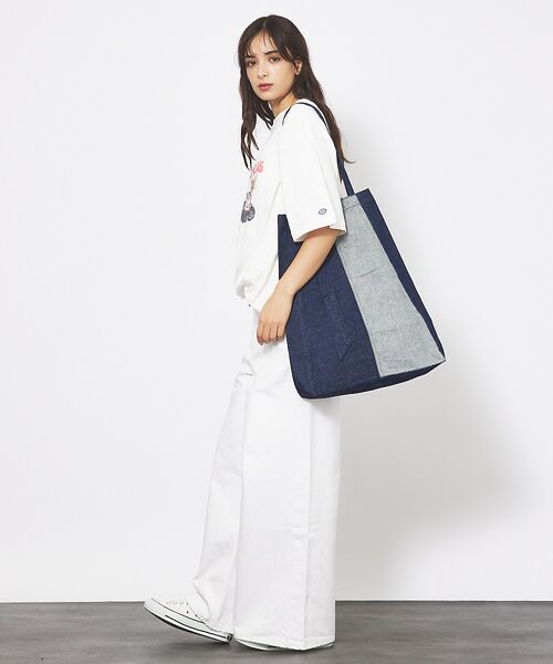 Rouge vif la cle / ルージュ・ヴィフ ラクレ トートバッグ | 【157】デニムトートバッグ / DENIM TIE TOTE / A4可 | 詳細2