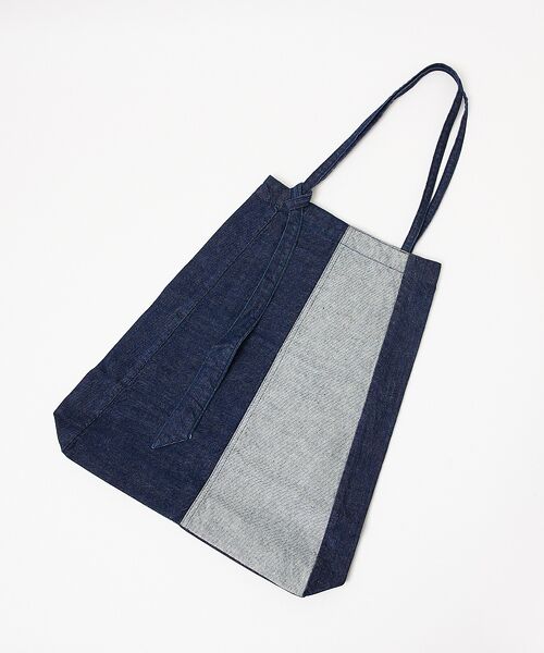 Rouge vif la cle / ルージュ・ヴィフ ラクレ トートバッグ | 【157】デニムトートバッグ / DENIM TIE TOTE / A4可 | 詳細3