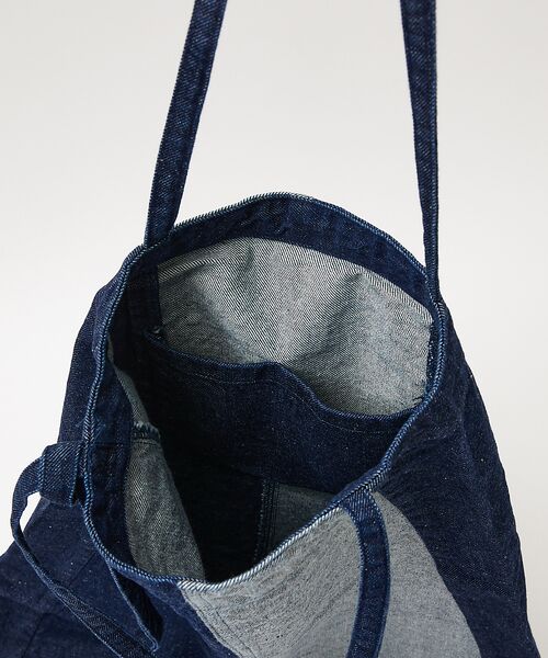 Rouge vif la cle / ルージュ・ヴィフ ラクレ トートバッグ | 【157】デニムトートバッグ / DENIM TIE TOTE / A4可 | 詳細5