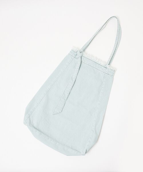 Rouge vif la cle / ルージュ・ヴィフ ラクレ トートバッグ | 【157】デニムトートバッグ / DENIM TIE TOTE / A4可 | 詳細8