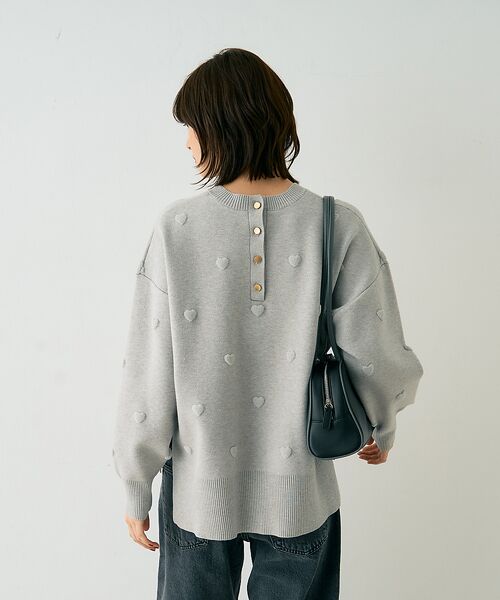 Rouge vif la cle / ルージュ・ヴィフ ラクレ ニット・セーター | 【新色登場】ハートジャガードニットプルオーバー | 詳細19