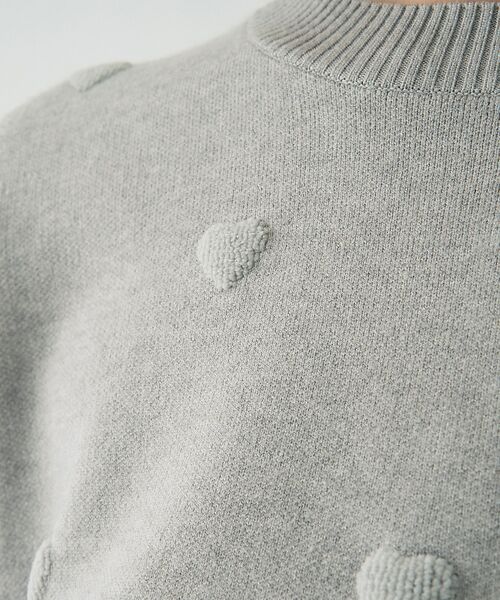 Rouge vif la cle / ルージュ・ヴィフ ラクレ ニット・セーター | 【新色登場】ハートジャガードニットプルオーバー | 詳細23