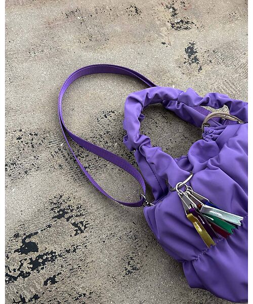 Rouge vif la cle / ルージュ・ヴィフ ラクレ ショルダーバッグ | 【cheek/チーク】2WAY ギャザー キンチャクトートバッグ | 詳細28