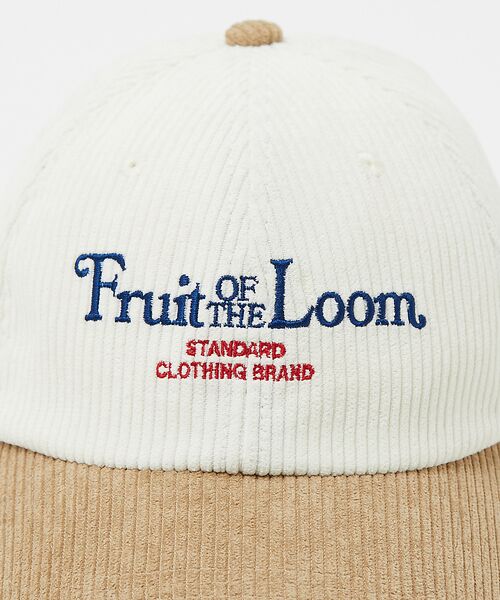 Rouge vif la cle / ルージュ・ヴィフ ラクレ ハット | 【FRUIT OF THE LOOM】コーデュロイ キャップ / CORDURO | 詳細4