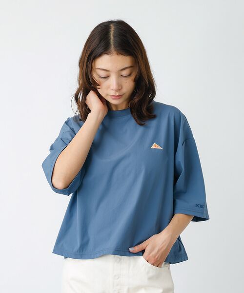 Rouge vif la cle / ルージュ・ヴィフ ラクレ Tシャツ | 【KELTY/ケルティー】ラッシュコンフォートクロップドTシャツ　五分丈/速乾/ | 詳細10