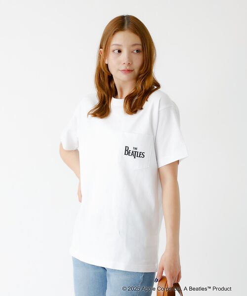 Rouge vif la cle / ルージュ・ヴィフ ラクレ Tシャツ | 【JOHNBULL/ジョンブル】The Beatles ワンポイントロゴTシャツ | 詳細1