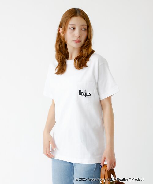 Rouge vif la cle / ルージュ・ヴィフ ラクレ Tシャツ | 【JOHNBULL/ジョンブル】The Beatles ワンポイントロゴTシャツ | 詳細2