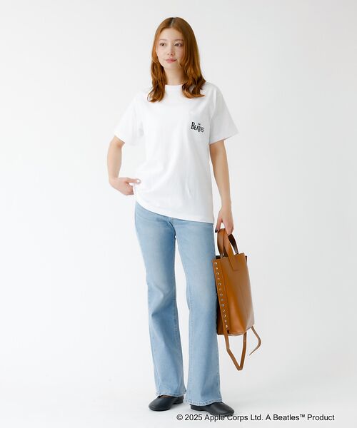 Rouge vif la cle / ルージュ・ヴィフ ラクレ Tシャツ | 【JOHNBULL/ジョンブル】The Beatles ワンポイントロゴTシャツ | 詳細3