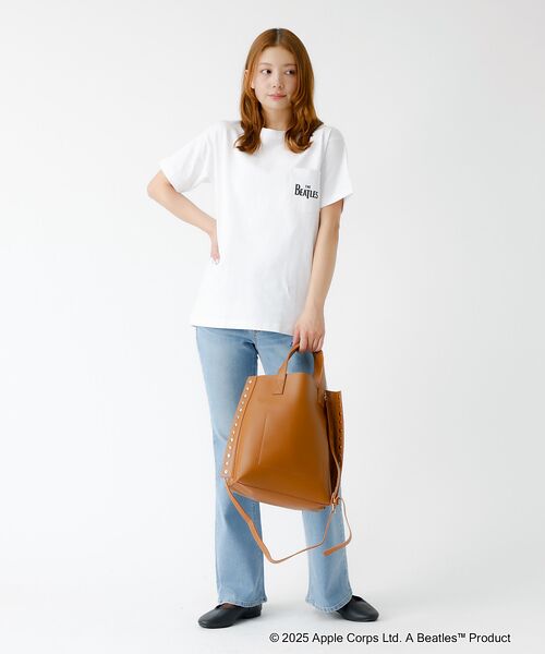 Rouge vif la cle / ルージュ・ヴィフ ラクレ Tシャツ | 【JOHNBULL/ジョンブル】The Beatles ワンポイントロゴTシャツ | 詳細4