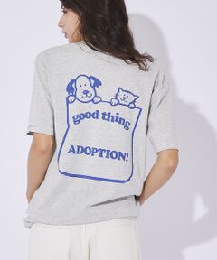 Rouge vif la cle / ルージュ・ヴィフ ラクレ Tシャツ | 【MIXTA/ミクスタ】プリント Tシャツ / ロゴTシャツ / ねこ / 半袖
