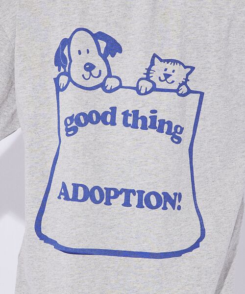 Rouge vif la cle / ルージュ・ヴィフ ラクレ Tシャツ | 【MIXTA/ミクスタ】プリント Tシャツ / ロゴTシャツ / ねこ / 半袖 | 詳細8