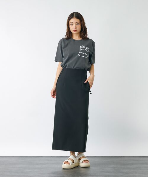 Rouge vif la cle / ルージュ・ヴィフ ラクレ Tシャツ | 【MIXTA/ミクスタ】プリント Tシャツ / ロゴTシャツ / ねこ / 半袖 | 詳細10