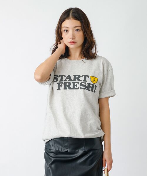 MIXTA/ミクスタ】プリント Tシャツ / ロゴTシャツ / ねこ / 半袖