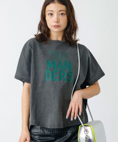 【MICA&DEAL】THE MANDERS Tシャツ　コットン/ロゴカットソー