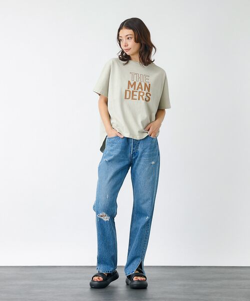 Rouge vif la cle / ルージュ・ヴィフ ラクレ Tシャツ | 【MICA&DEAL】THE MANDERS Tシャツ　コットン/ロゴカットソー | 詳細2