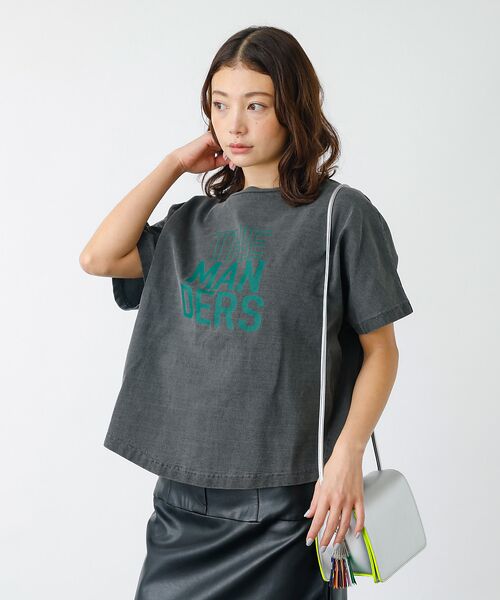 Rouge vif la cle / ルージュ・ヴィフ ラクレ Tシャツ | 【MICA&DEAL】THE MANDERS Tシャツ　コットン/ロゴカットソー | 詳細8