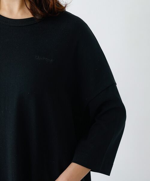 Rouge vif la cle / ルージュ・ヴィフ ラクレ ワンピース | 【Charcoal TOKYO】クルーネック カットソードレス / Tシャツワン | 詳細10