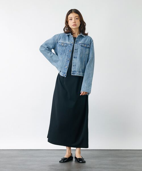 Rouge vif la cle / ルージュ・ヴィフ ラクレ ワンピース | 【Charcoal TOKYO】クルーネック カットソードレス / Tシャツワン | 詳細4