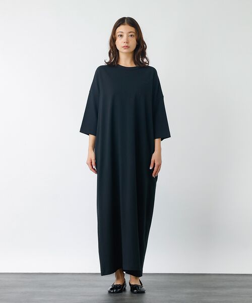 Rouge vif la cle / ルージュ・ヴィフ ラクレ ワンピース | 【Charcoal TOKYO】クルーネック カットソードレス / Tシャツワン | 詳細6