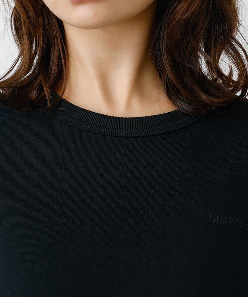 Rouge vif la cle / ルージュ・ヴィフ ラクレ ワンピース | 【Charcoal TOKYO】クルーネック カットソードレス / Tシャツワン | 詳細9