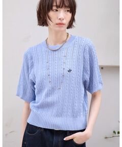 Rouge vif la cle / ルージュ・ヴィフ ラクレ ニット・セーター | 【BEVERLY HILLS POLO CLUB / ビバリーヒルズ ポロクラブ