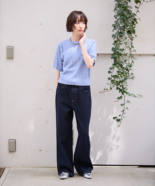 Rouge vif la cle / ルージュ・ヴィフ ラクレ ニット・セーター | 【BEVERLY HILLS POLO CLUB / ビバリーヒルズ ポロクラブ | 詳細12