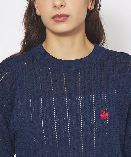 Rouge vif la cle / ルージュ・ヴィフ ラクレ ニット・セーター | 【BEVERLY HILLS POLO CLUB / ビバリーヒルズ ポロクラブ | 詳細24