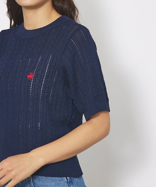 Rouge vif la cle / ルージュ・ヴィフ ラクレ ニット・セーター | 【BEVERLY HILLS POLO CLUB / ビバリーヒルズ ポロクラブ | 詳細28