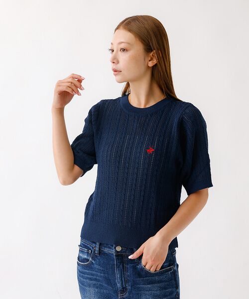 Rouge vif la cle / ルージュ・ヴィフ ラクレ ニット・セーター | 【BEVERLY HILLS POLO CLUB / ビバリーヒルズ ポロクラブ | 詳細17