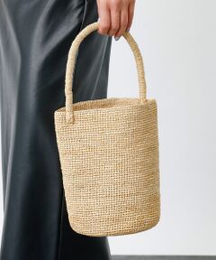 Rouge vif la cle / ルージュ・ヴィフ ラクレ ハンドバッグ | 【MADE IN MADA /メイドインマダ】ワンハンドル かごバッグ【WEB限