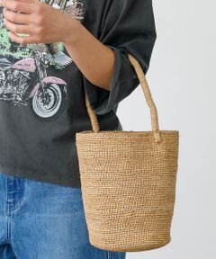 Rouge vif la cle / ルージュ・ヴィフ ラクレ ハンドバッグ | 【MADE IN MADA /メイドインマダ】ワンハンドル かごバッグ【WEB限