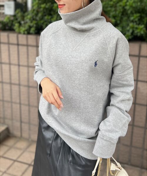 Rouge vif la cle / ルージュ・ヴィフ ラクレ スウェット | 【POLO RALPH LAUREN / ポロ ラルフ ローレン】モックネックラ | 詳細4