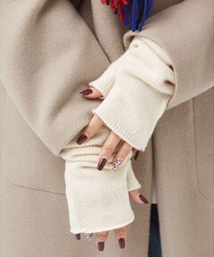 Rouge vif la cle / ルージュ・ヴィフ ラクレ 手袋 | 【WILLIAM BRUNTON/ウィリアム ブラントン】カシミヤロングリストウ