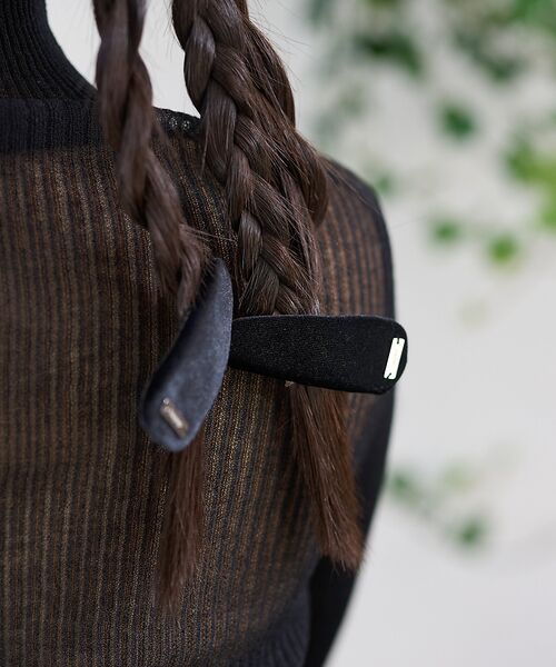 Rouge vif la cle / ルージュ・ヴィフ ラクレ ヘアアクセサリー | 【heyep／ヘイップ】ベロアヘアークリップ　２本セット | 詳細3