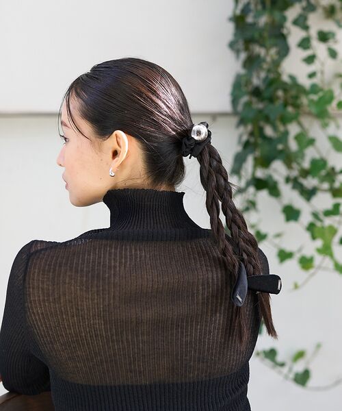 Rouge vif la cle / ルージュ・ヴィフ ラクレ ヘアアクセサリー | 【heyep／ヘイップ】ベロアヘアークリップ　２本セット | 詳細6