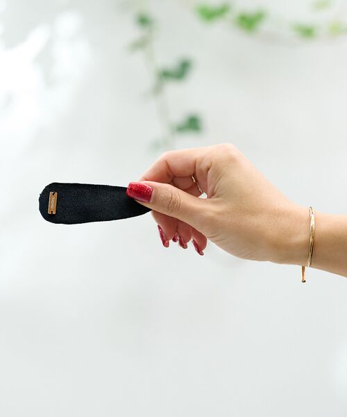 Rouge vif la cle / ルージュ・ヴィフ ラクレ ヘアアクセサリー | 【heyep／ヘイップ】ベロアヘアークリップ　２本セット | 詳細8