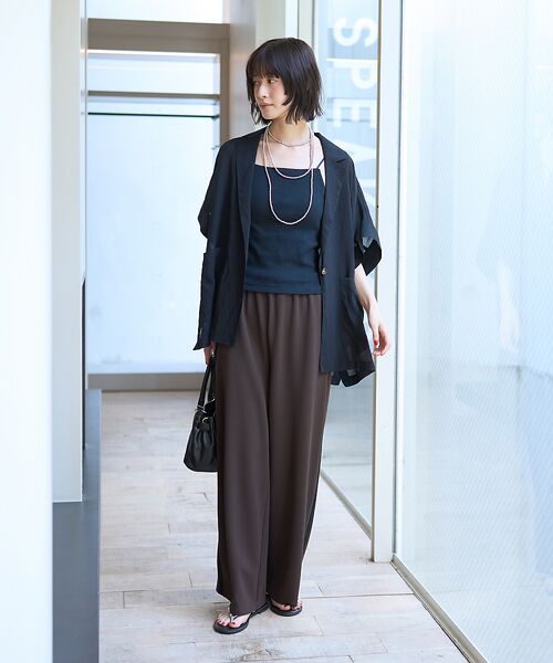 Rouge vif la cle / ルージュ・ヴィフ ラクレ ショルダーバッグ | 【AULENTTI /オウレンティ】 DOLLARO ハンドバッグレザーベルト付 | 詳細3