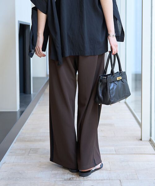 Rouge vif la cle / ルージュ・ヴィフ ラクレ ショルダーバッグ | 【AULENTTI /オウレンティ】 DOLLARO ハンドバッグレザーベルト付 | 詳細8