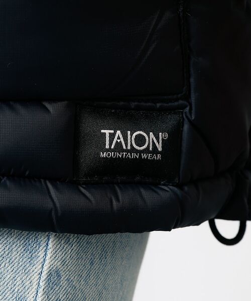 Rouge vif la cle / ルージュ・ヴィフ ラクレ ダウンジャケット・ベスト | 【TAION / タイオン】パッカブル ボリュームダウン ダウンジャケット / | 詳細12