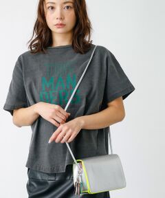 our やわらかフィットショルダーバッグ　シルバー ショルダーバッグ（条件：シルバー系）| ファッション通販